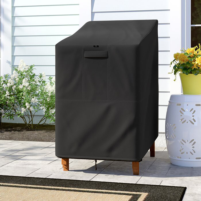 Arlmont & Co. Heavy Duty Premium Stackable Patio Chair Cover & Reviews